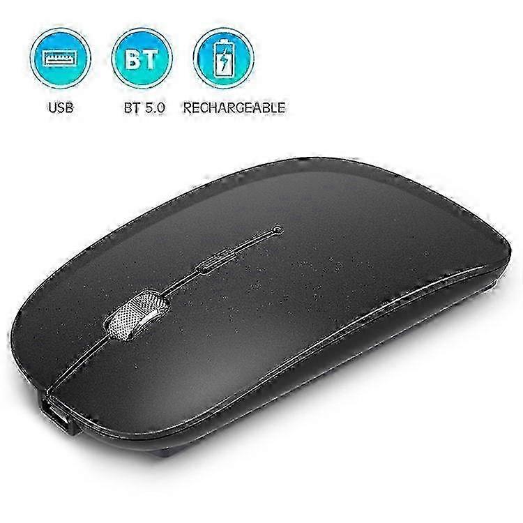 2025 1600dpi Wireless 2.4G Bluetooth Computer Mouse Laptop Optical Mouse