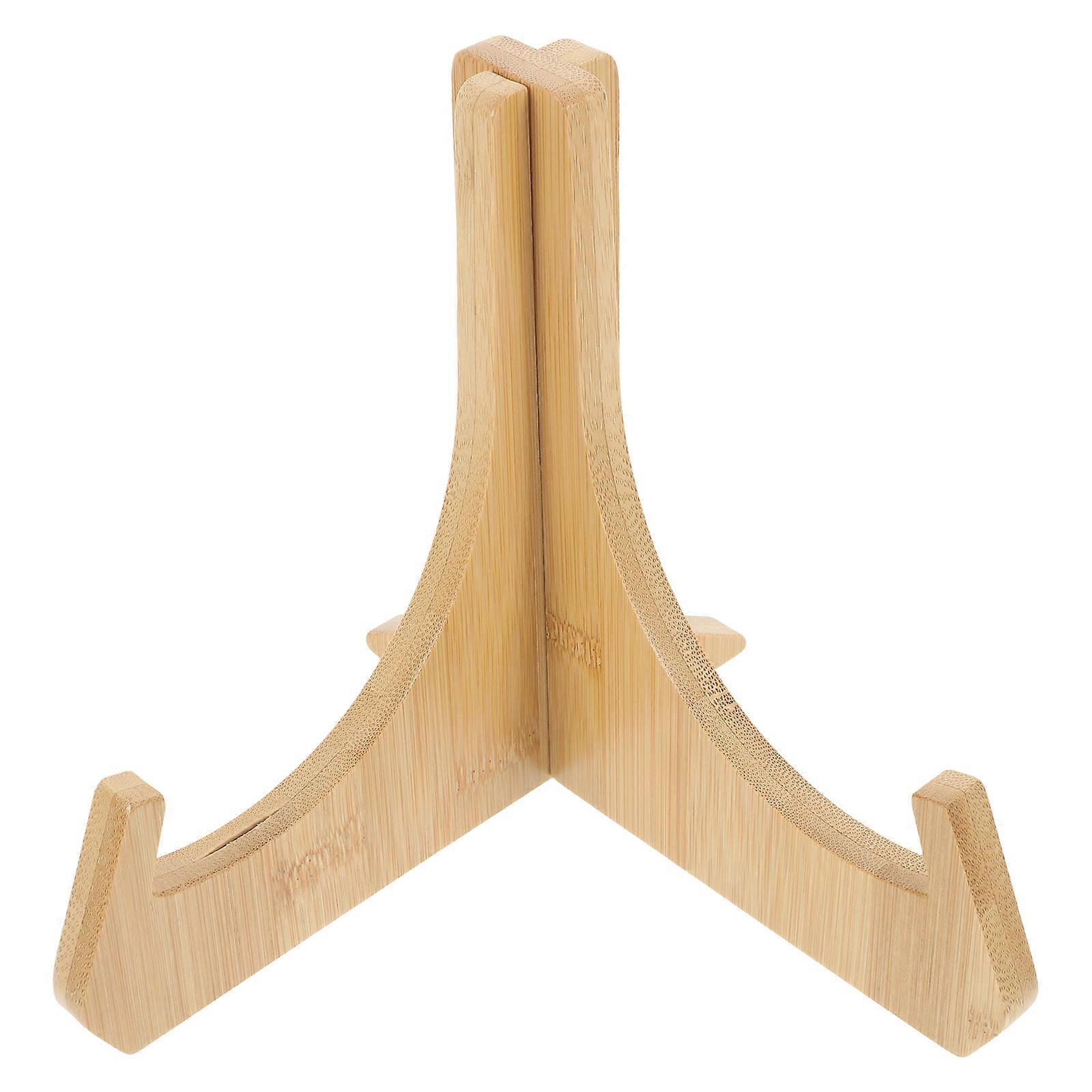 Orange Wooden Picture Frame Stand for Decorative Display