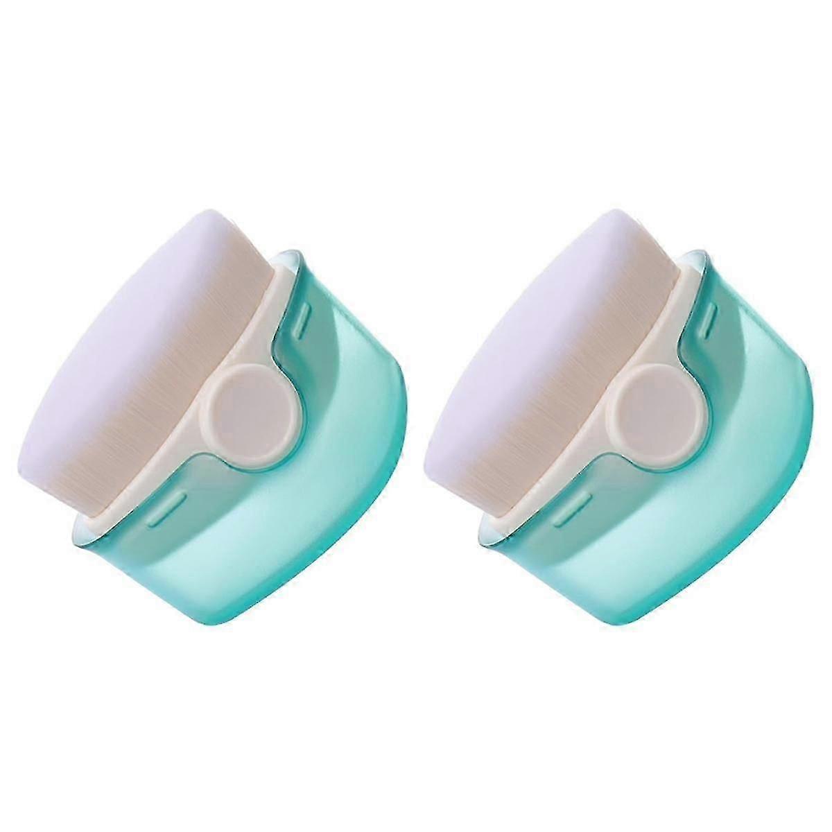 Sunscreen Applicator for Kids, Sunscreen Brush Set with Protective Cap, Sunscreen Lotion Applicator,2PCS(C)