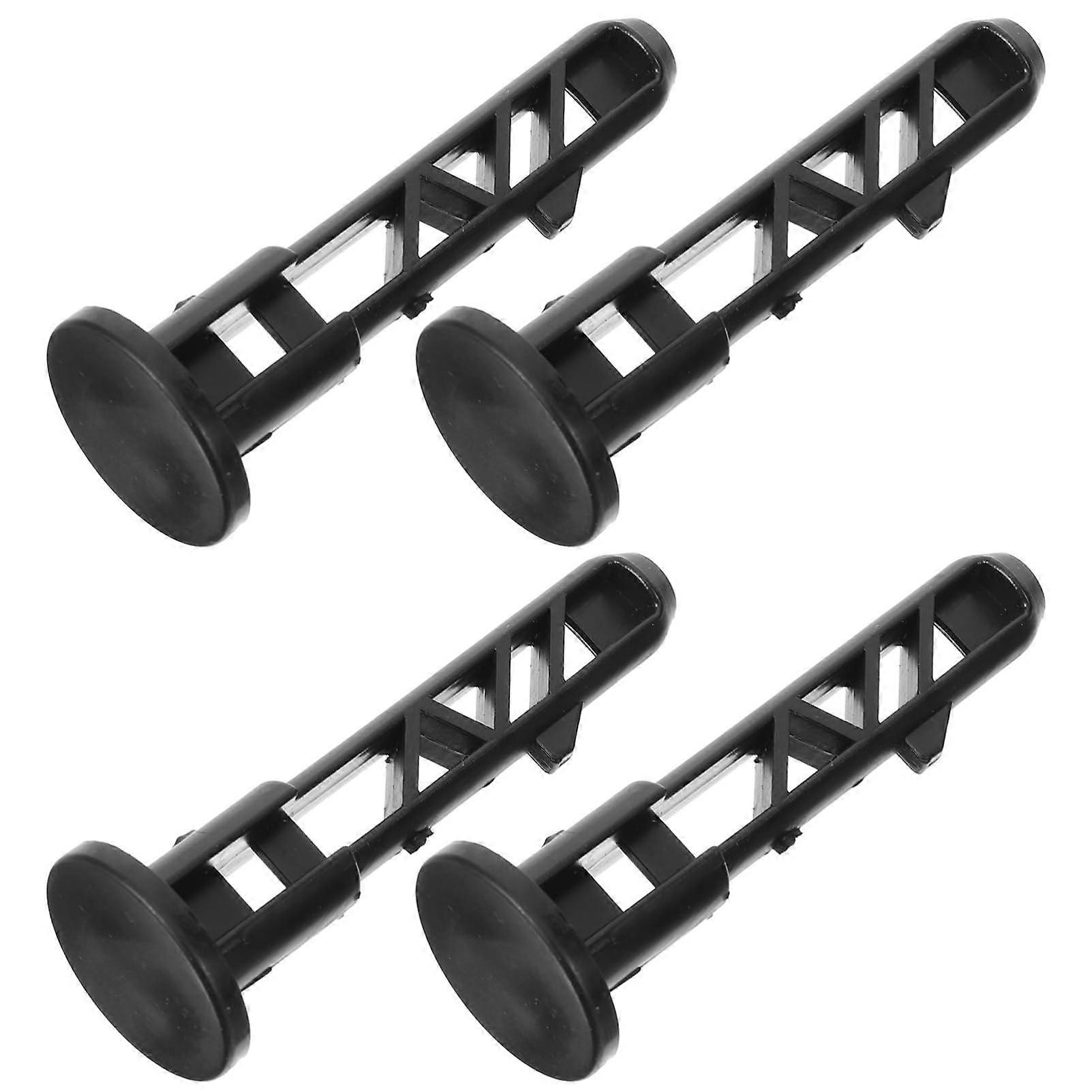 4pcs Outdoor Trash Can Lid Lock for Wheeled Bin, Secure Garbage Bin Latch, Easy Installation