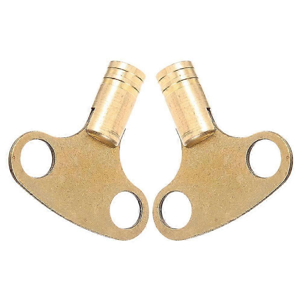 Hot Water Radiator Key Metal Tool for Radiator Bleeding 2Pcs Pack