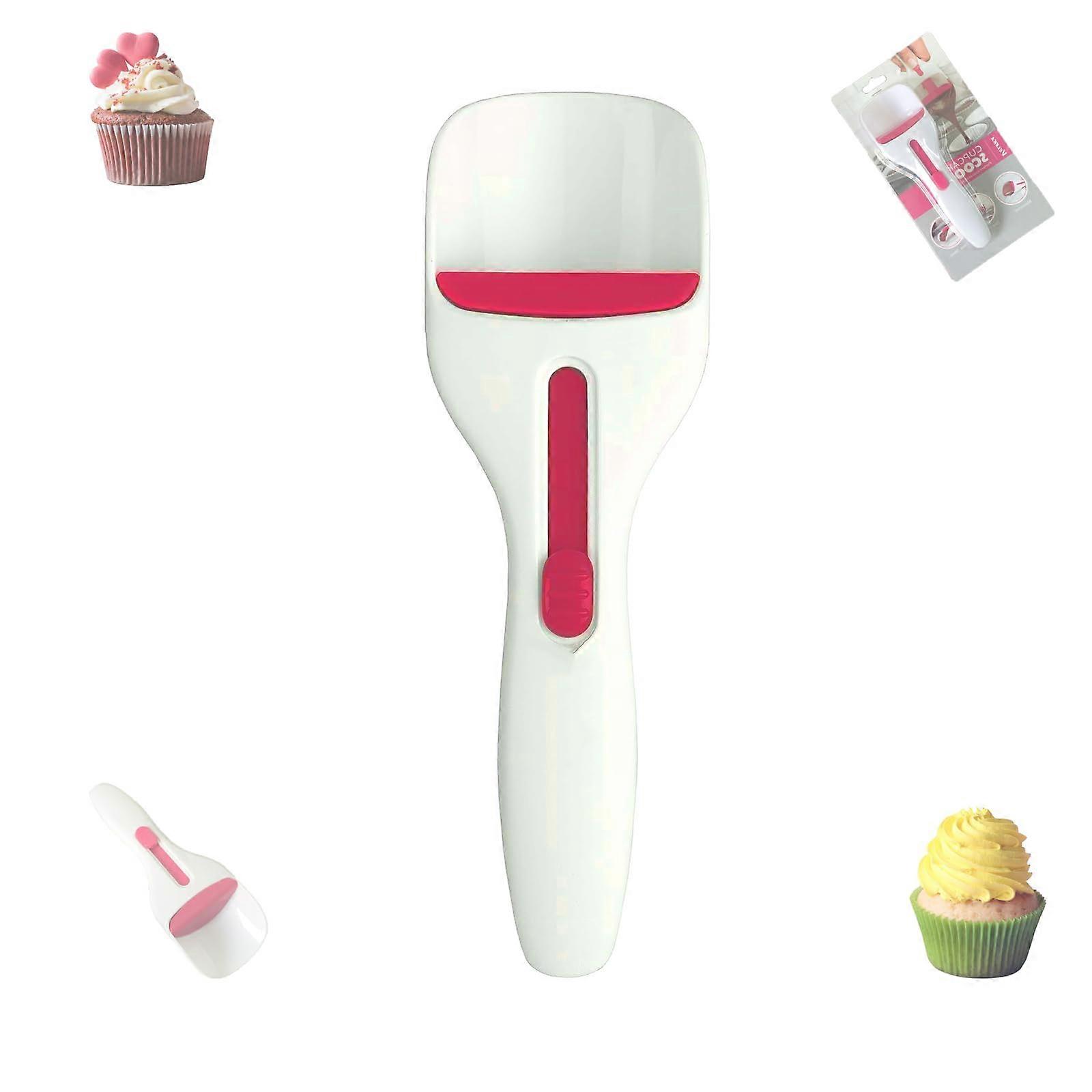 Cupcake Batter Dispenser with OneTouch Portion Control, Drip Release for Cakes and Pancakes
