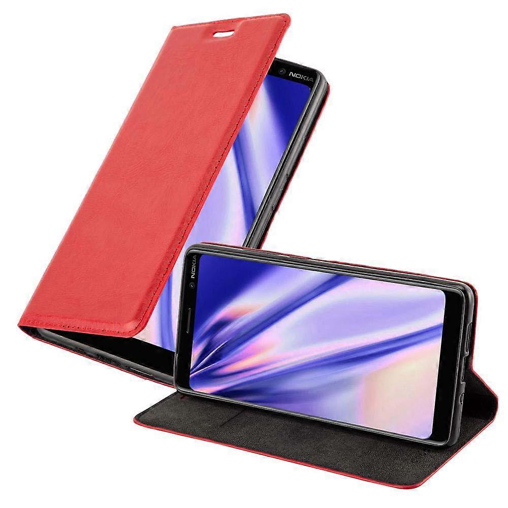 Nokia 7 PLUS Case - Protective Case with Stand Function and Card Slot