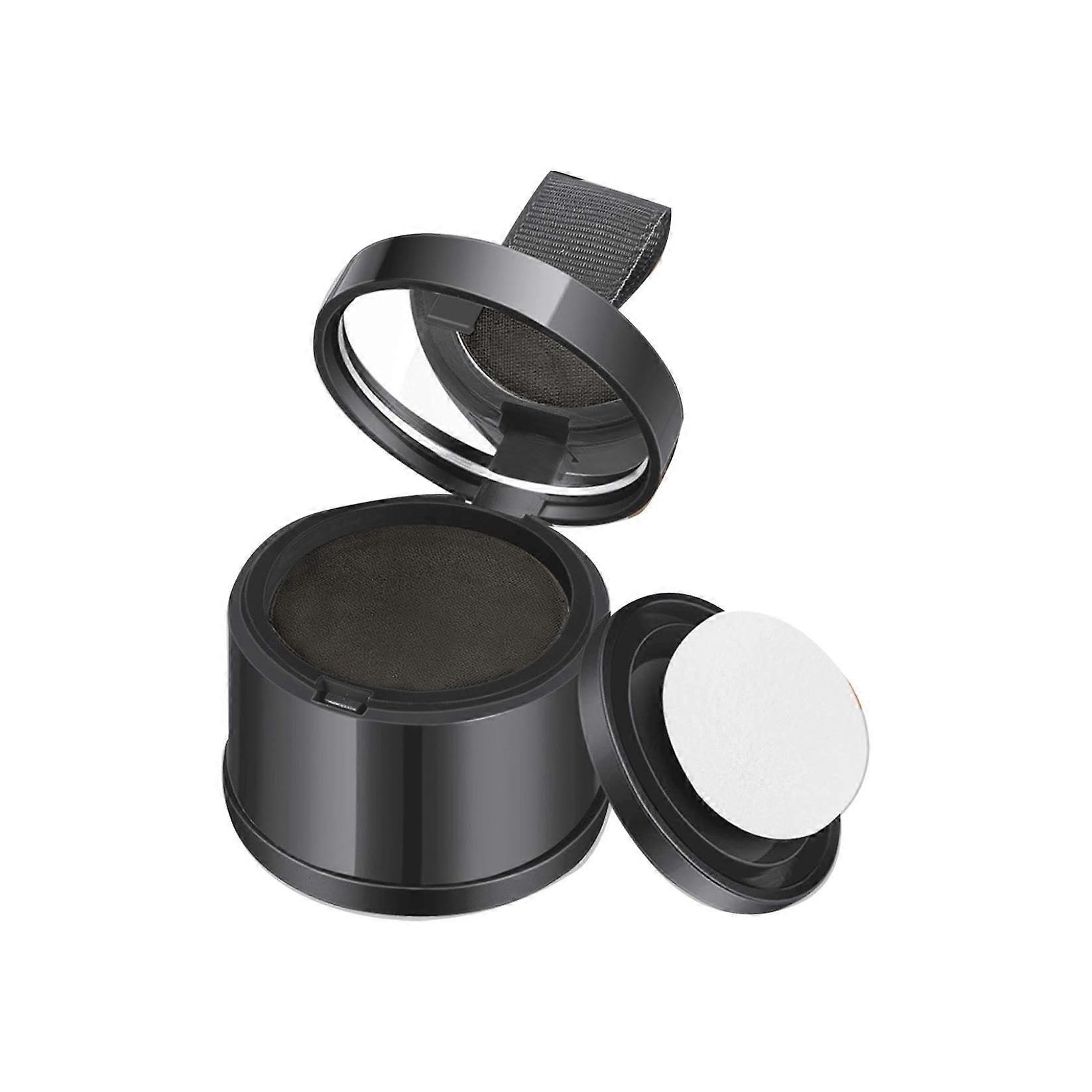 Root Touch Up Powder Black for Instant Root Coverage and Natural Hairline Blending