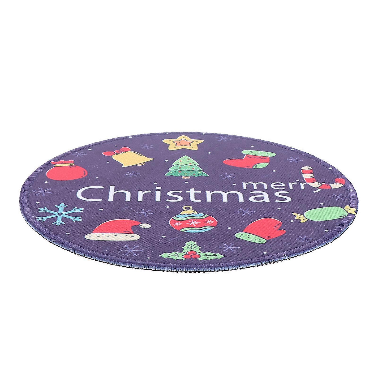 Christmas Mouse Pad Anti Slip Rubber for Computer Use Multi Pattern