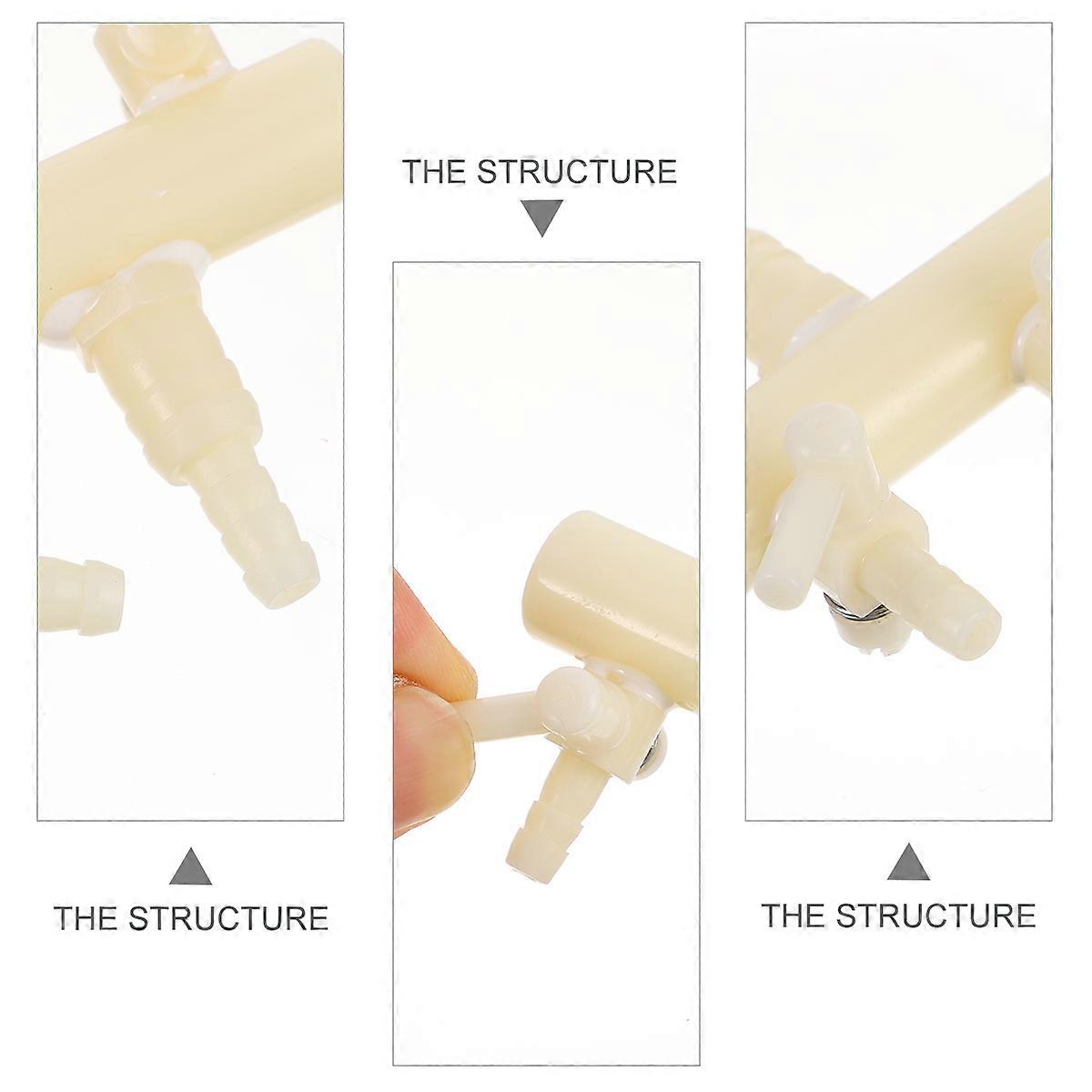 Fish Tank Splitter Oxygen Distribution Plastic Material Aquarium Owners 2Pcs