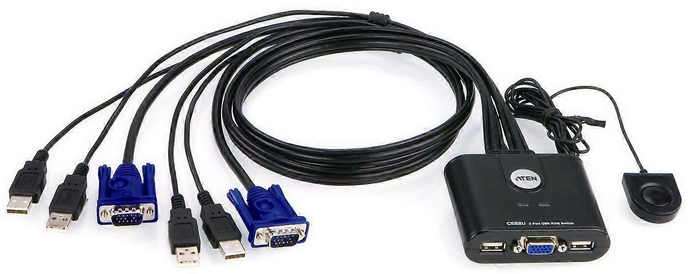 USB e VGA com porta remota