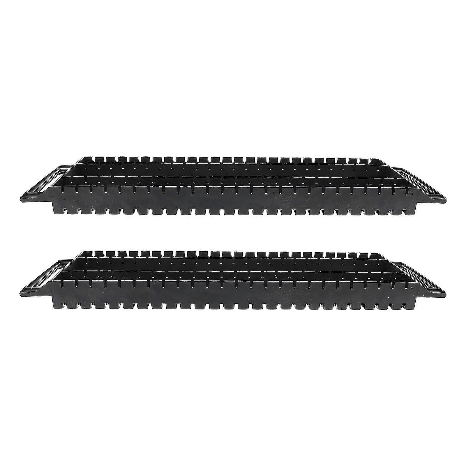 Anti-Static Bar Bracket for Pcb Board Handling 2Pcs Dual-Ear Black