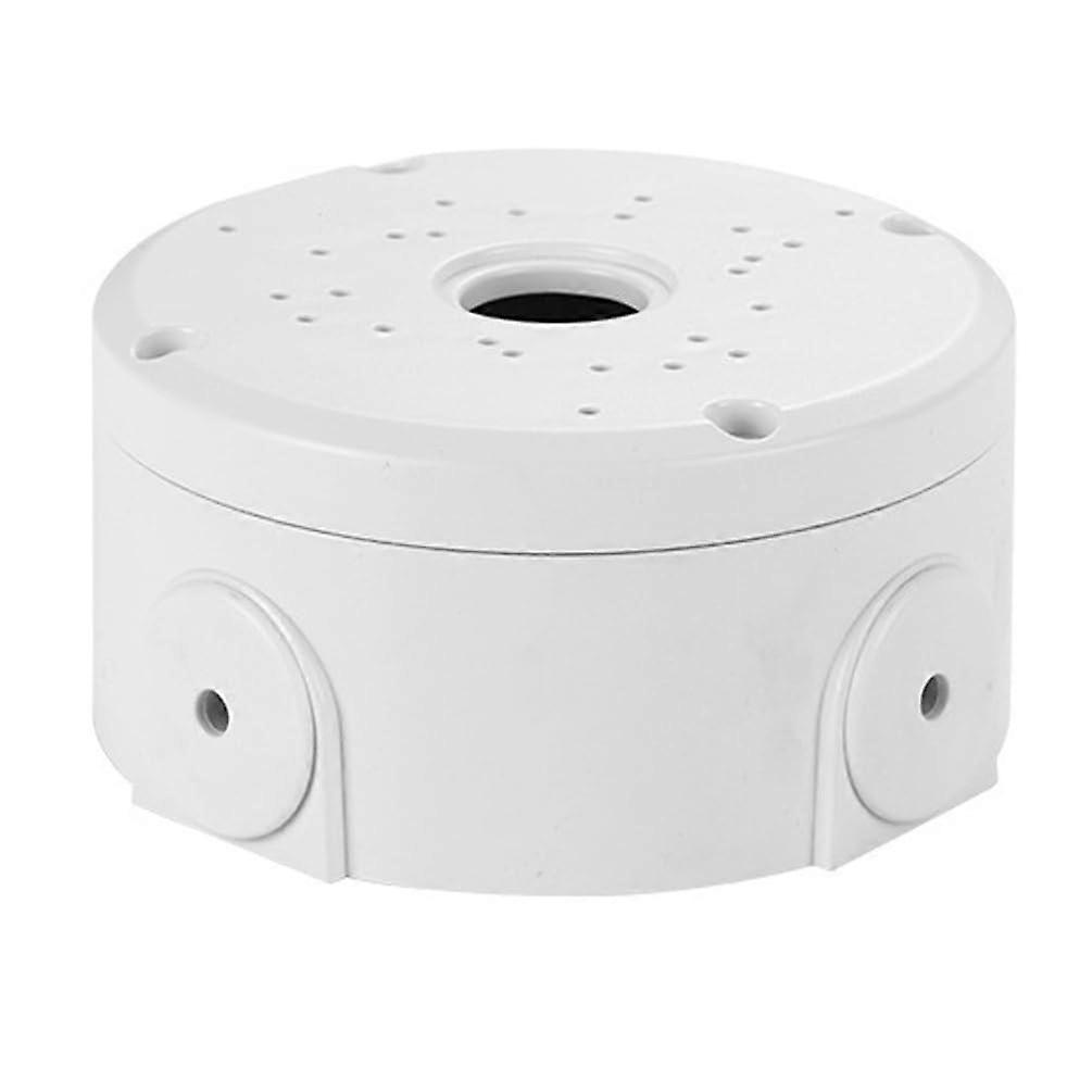 Security Camera Junction Box White Plastic IP Camera Mount Bracket for Bullet and Dome Cameras