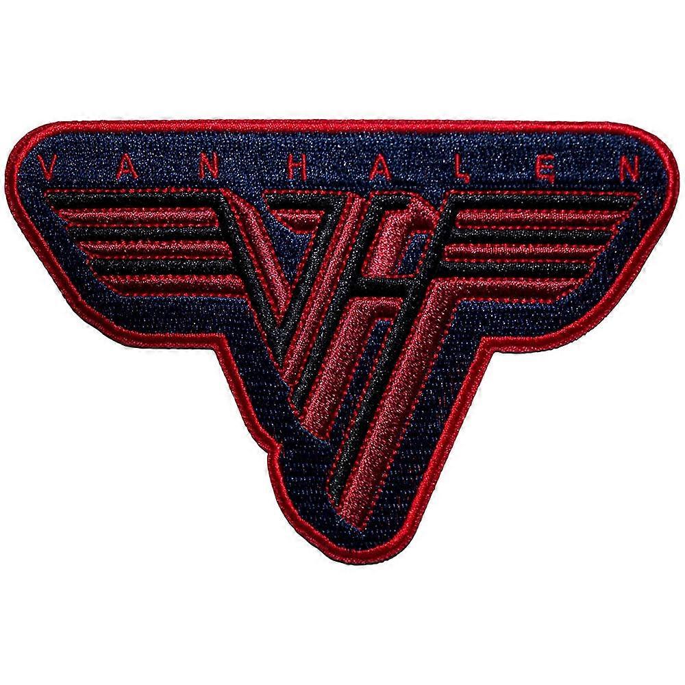 Van Halen Classic Logo Bordered Woven Patch