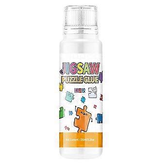 Jigsaw Puzzle Glue, 150ML Jigsaw Glue with Sponge Head, Non- and Puzzle Sealer-jianc