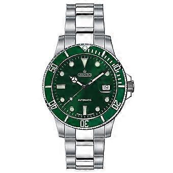ARISTO Men's Wristwatch Diver's Watch Aquaristo Automatic 4H98294-G Golf Green Diver