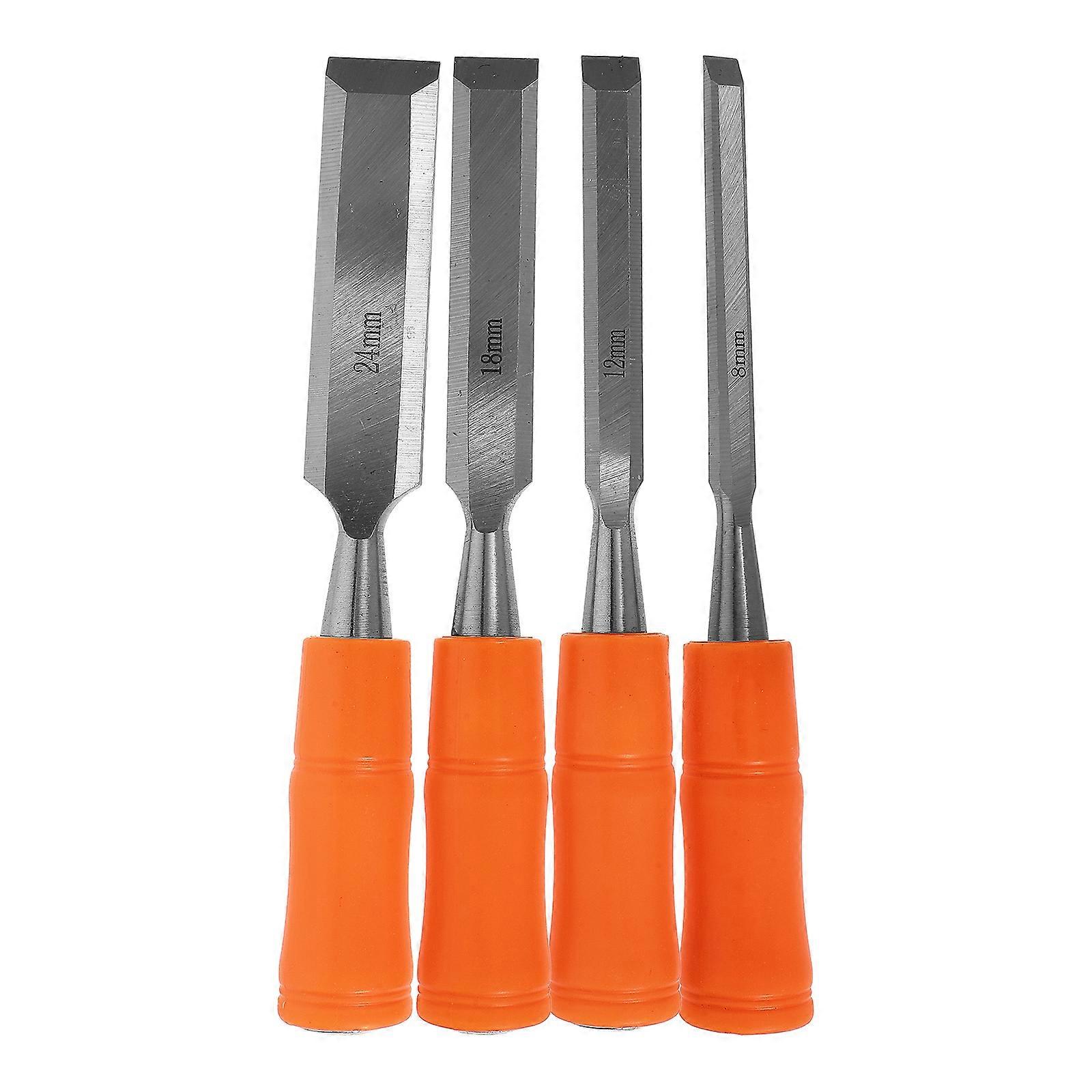 Carpenter Woodworking for Crafting with 4Pcs Engraving Tools