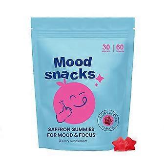 Saffron Extract for Mood, Munchies, Nutrition Gels, and Chews, 60 Count