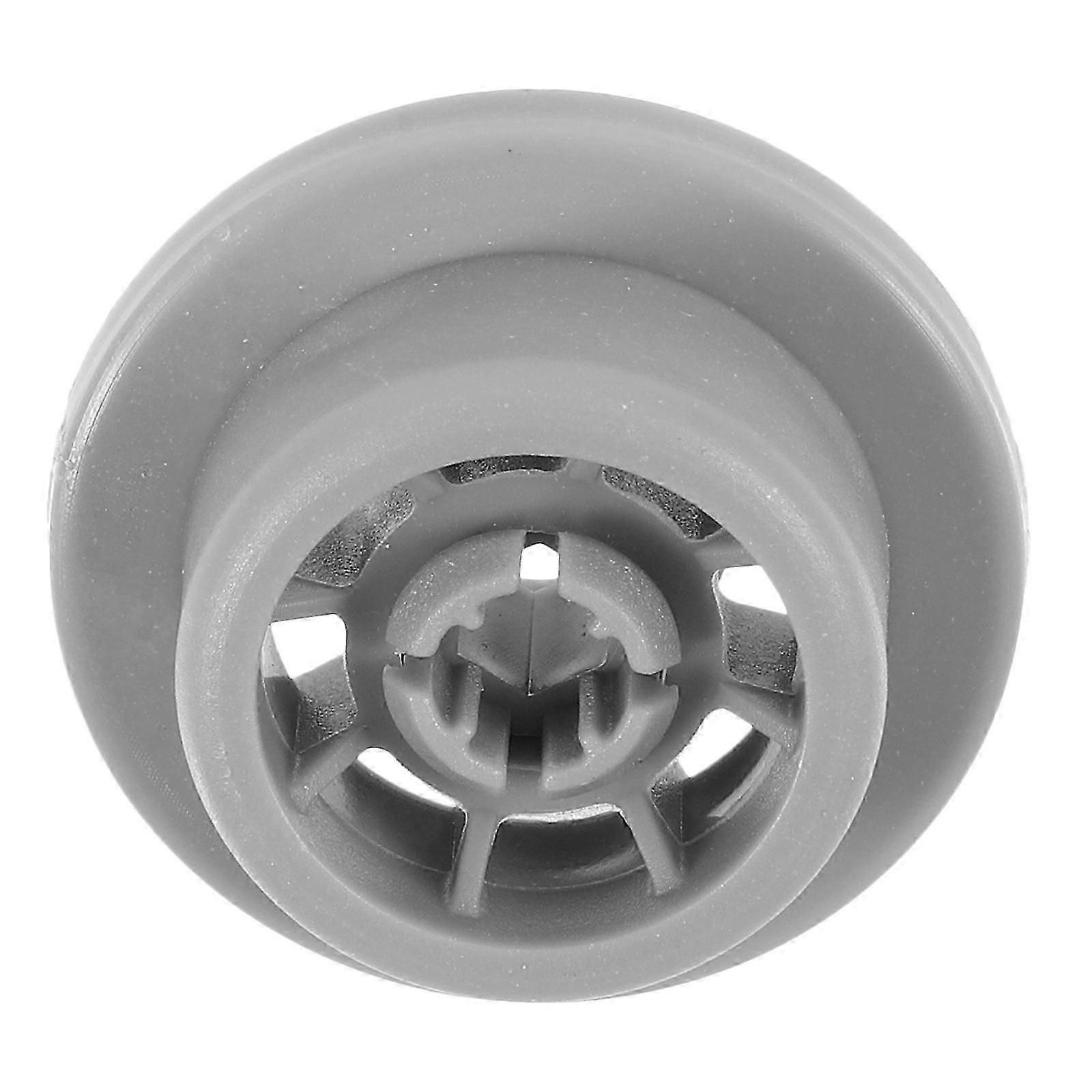 Dishwasher Lower Basket Wheel, Grey ABS, Replacement Accessory