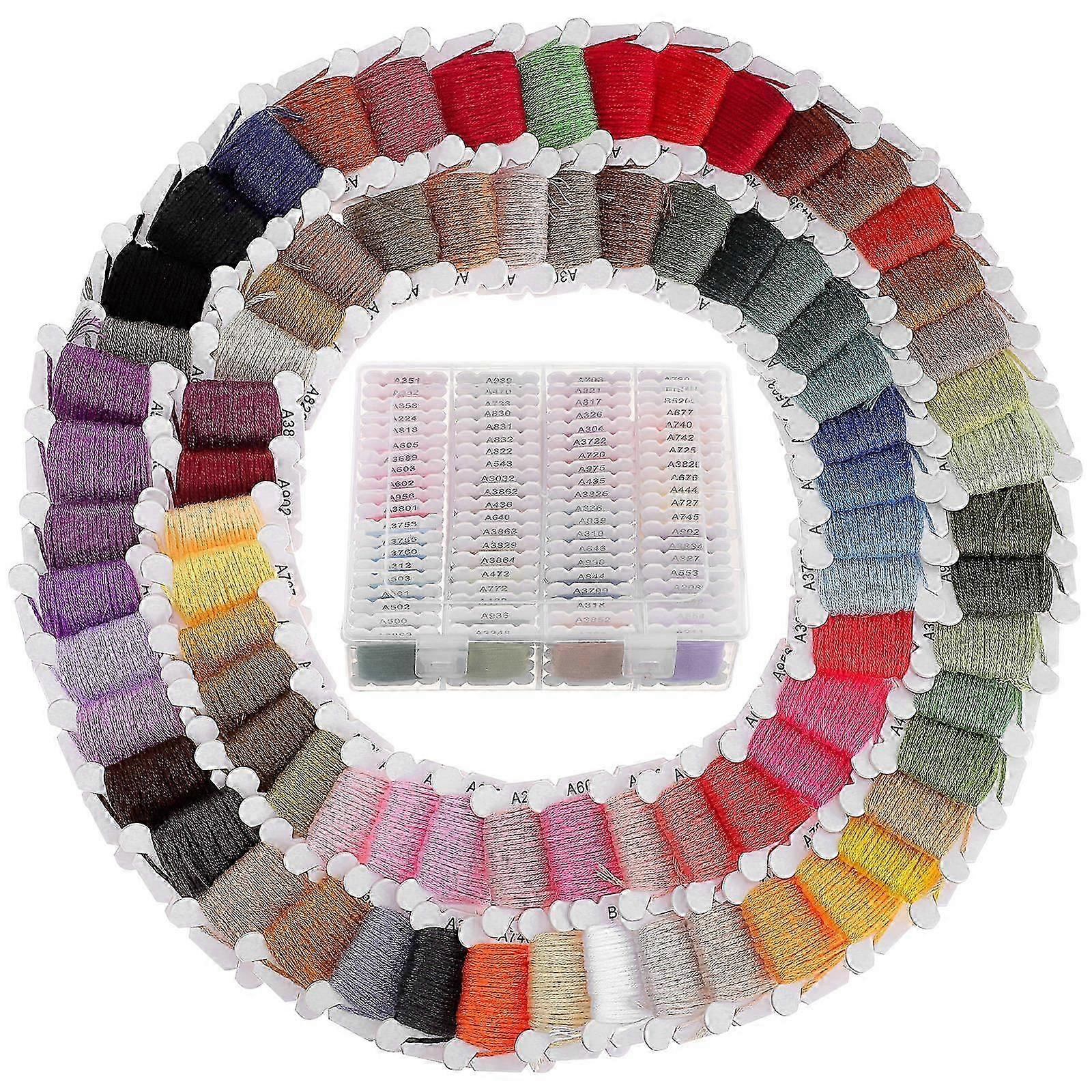 Multi-Color Embroidery Thread for Sewing Machine Use 5 Boxes DIY Sewing Set