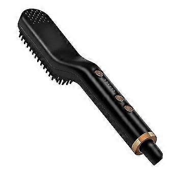Spazzola lisciante per capelli, pettine riscaldato a caldo, piastra multifunzionale per barba da uomo, styling rapido per capelli, pettine per barba da uomo, spina USA