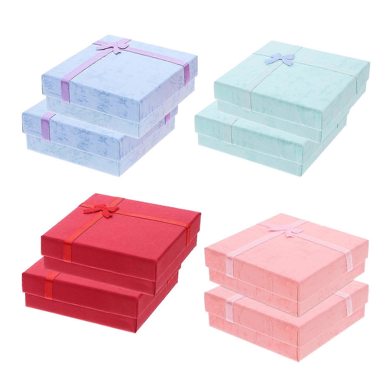 8Pcs Creative Gift Storage Boxes Pretty Watch Storage Boxes Bracelet Wrapping Boxes