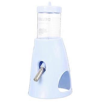 Hamsterflasche, täglicher Hamstertränker, vertikaler Wasserspender, himmelblau