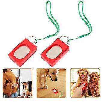 2pcs Dog Training Clickers Pet Training Clicker per cani gatti Fix Comportamenti indesiderati