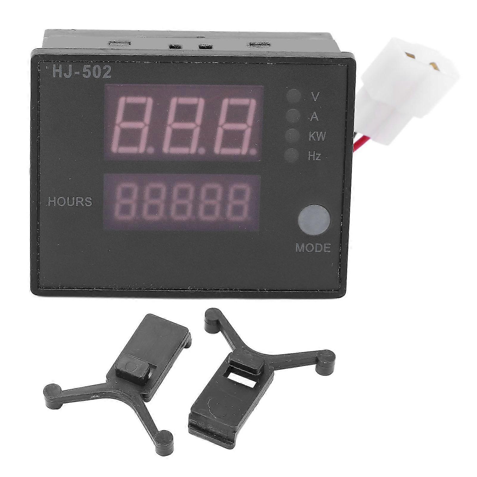 LED Generator Digital Display Meter Corrosion Resistance Panel Voltmeter Input Voltage 380V