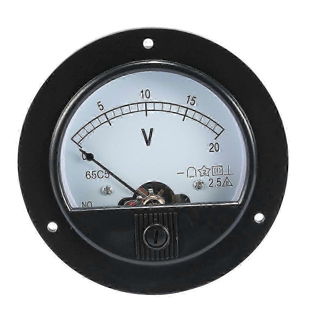 High Precision Analog Voltmeter compatible withAccurate Voltage Measurement Voltmeter Voltage Meter Panel Efficiency Accuracy