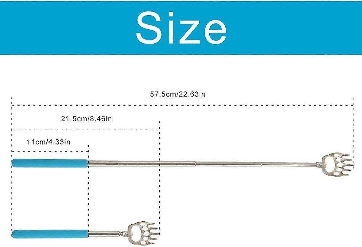 4-Pack Portable Extendable Telescopic Bear Claws Meta