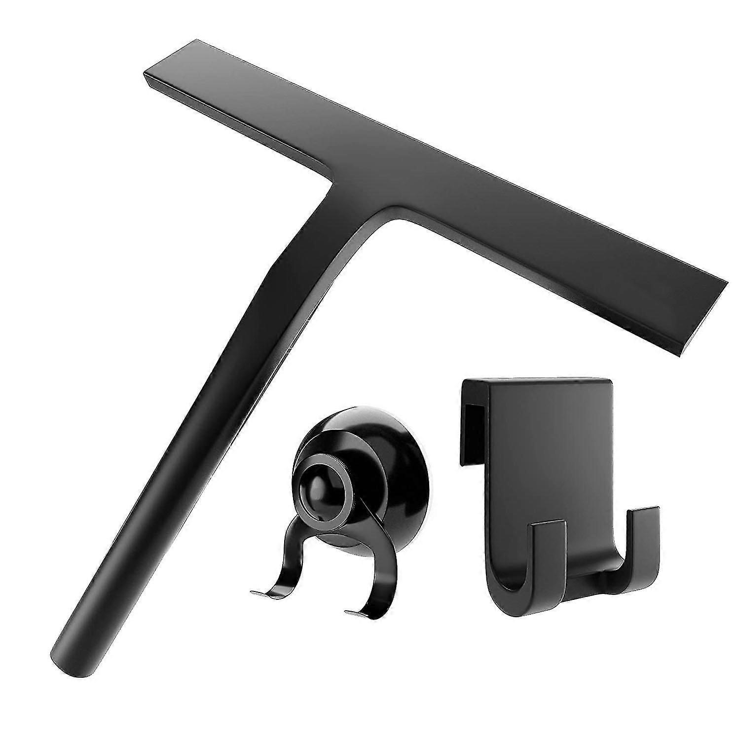 Silicone Shower Squeegee With Stainless Steel Core - Window Squeegee