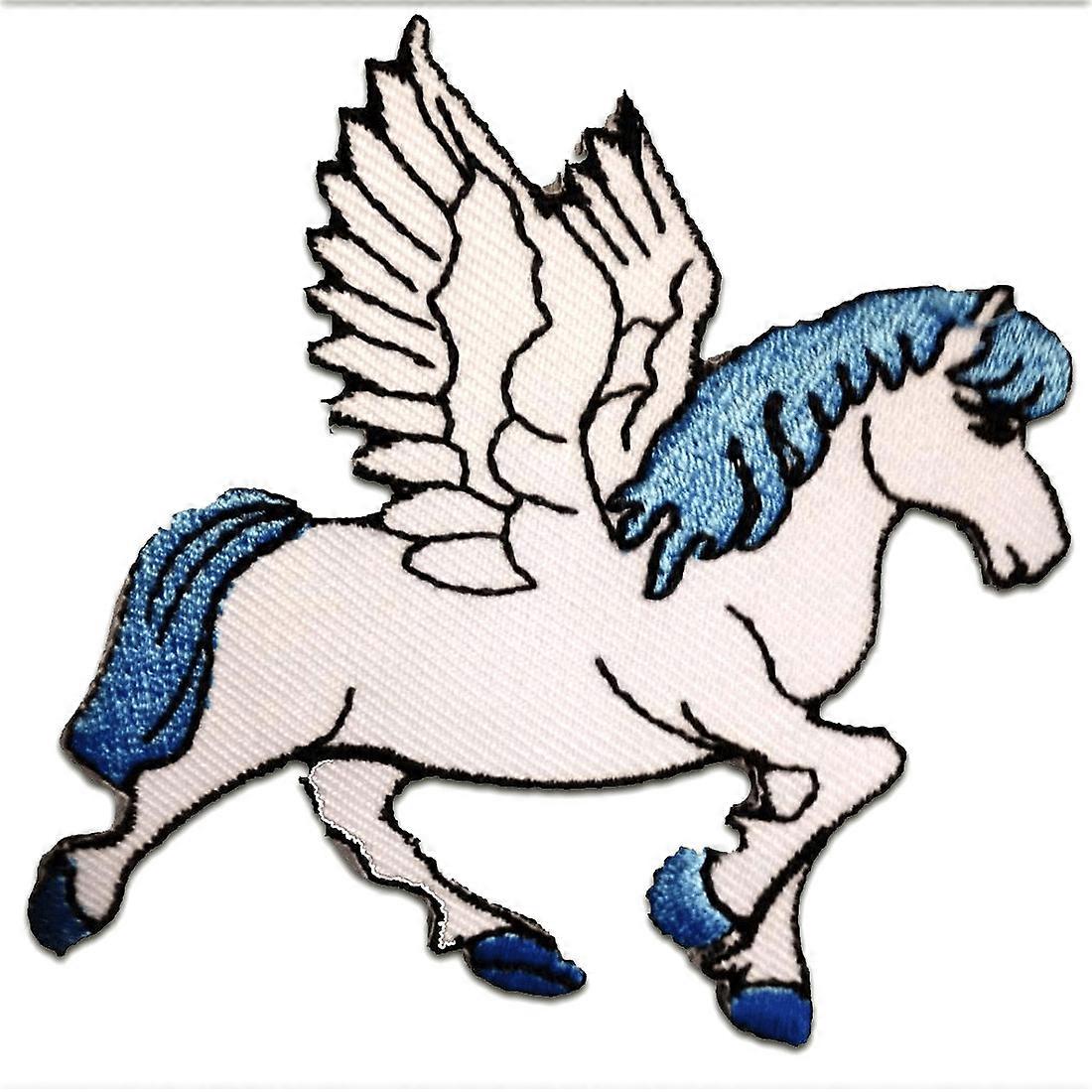 Patch / Iron-on Patch - Unicorn Horse - Multiple Colors Selectable - 7.5 x 7.5 cm - Patch