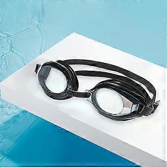 Prescription Swimming Goggles for Men Women, HD Anti-Fog Waterproof Goggles, Built-in Diopter Optical Goggles, Professional Training Swim Goggles with