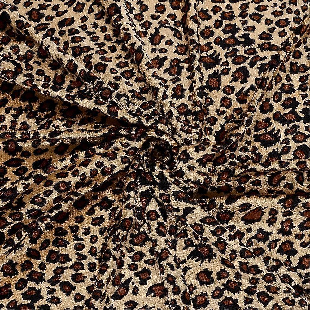 2M Tiger Pattern Polyester Fabrics Clothing Accessories 1700x0.4mm