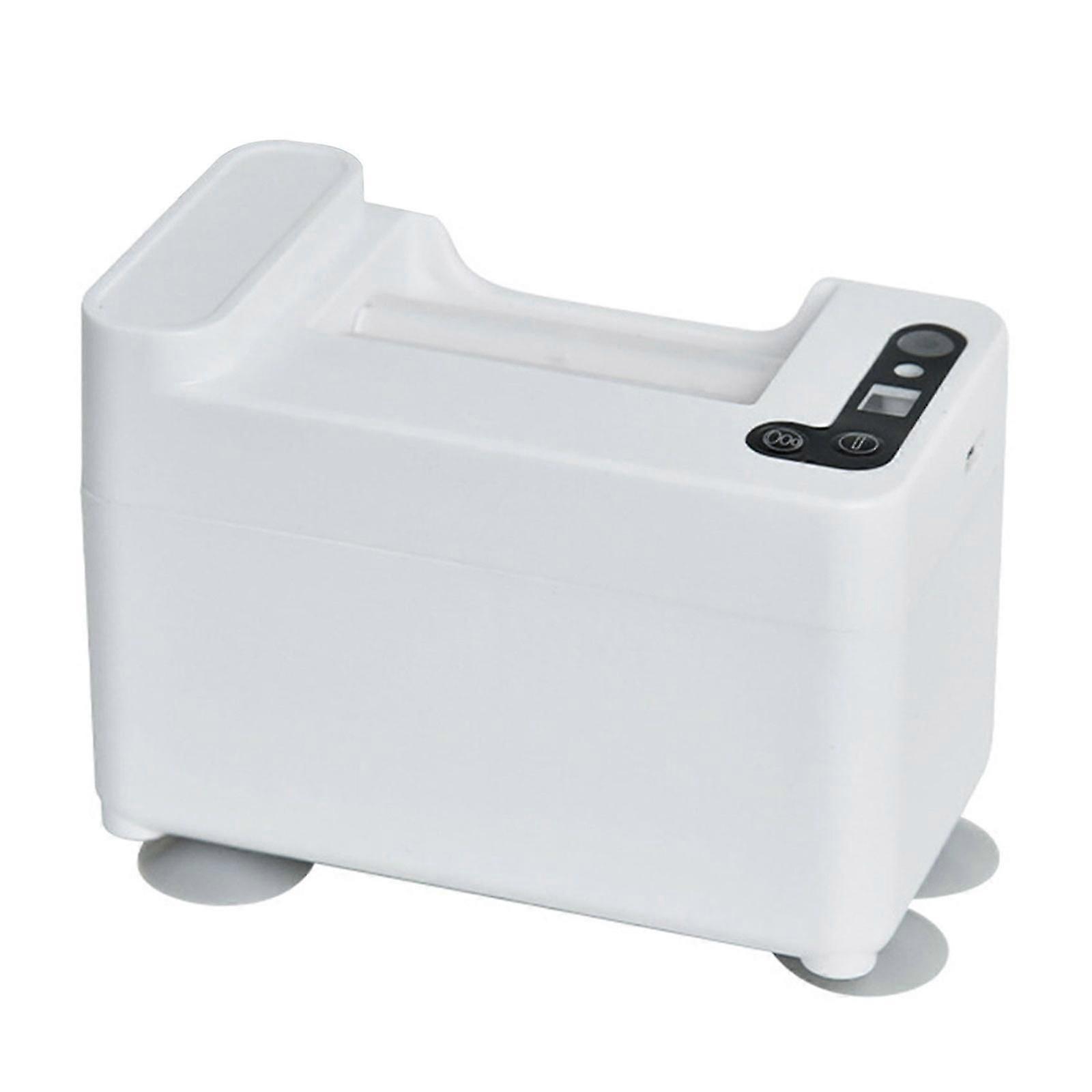 Advanced Automatic Toothpaste Dispenser Touchless Sensoring Controlled Adjustable USB Rechargeable White