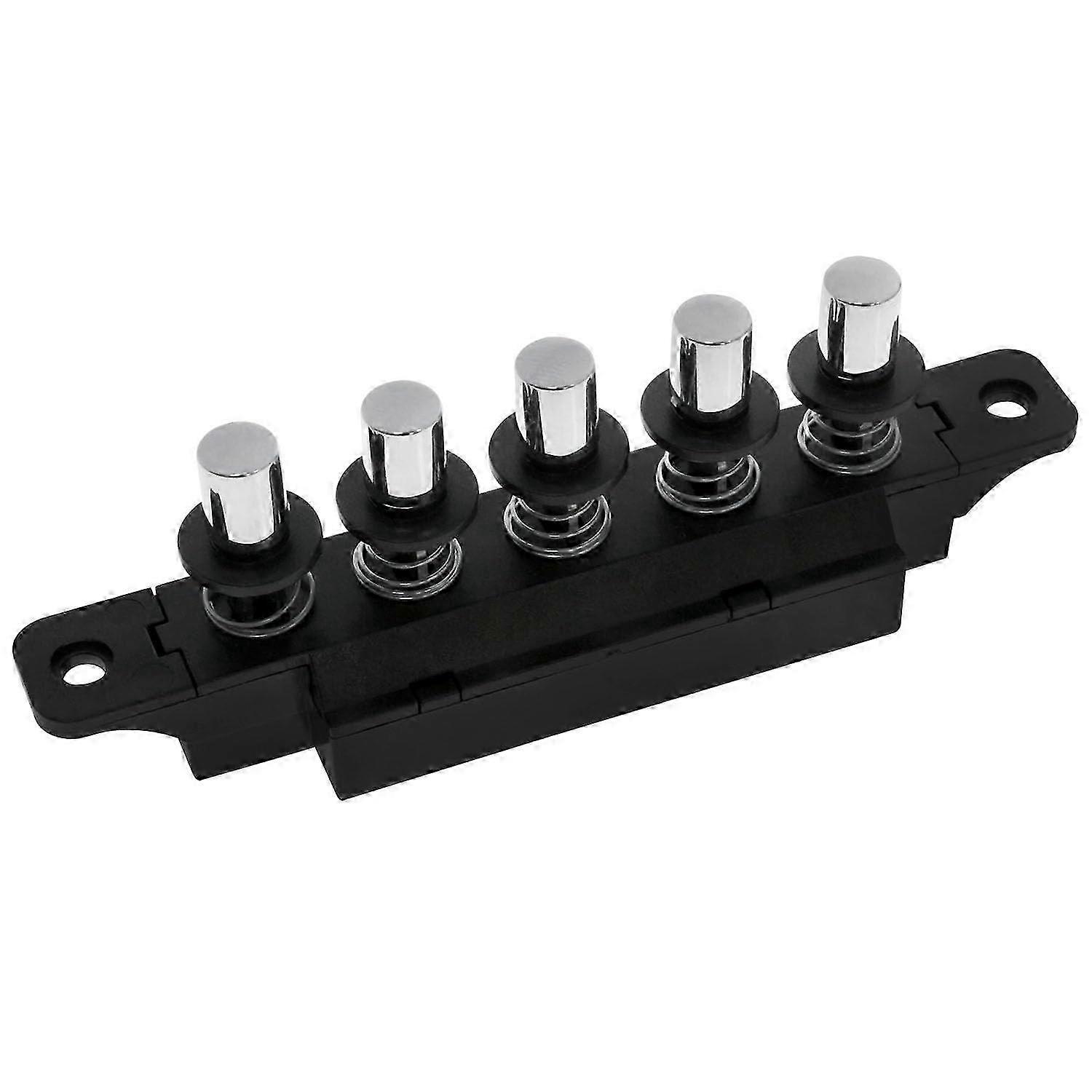 MQ165 Range Hood Switch 5-Key Kitchen Hood Push Button Durable Replacement Control