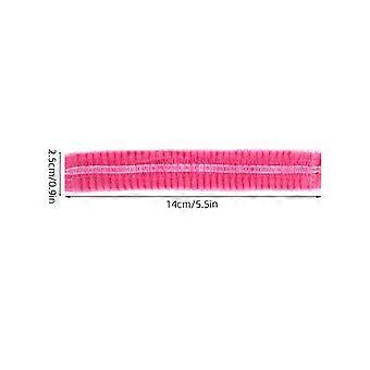 100st Engångshårnät Mesh Kepsar Mesh Hårnät Non-woven Hårnät för arbete Non-woven Mesh Kepsar Disponibel Mesh Hårnät för Hem