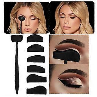 6-in-1 Eyeshadow Stamp Cut Crease Line Makeup Eyeliner Applicator Shadow Tool compatible with Women
