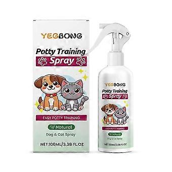 Yegbong Pet Toilet Training Spray: Training Cats And Dogs For Random Urination And Defecation Pet Toilet Training Spray
