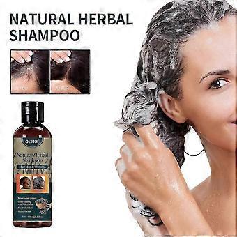 OUHOE anti-fall shampoo, anti-hair loss, deep cleansing, scalp massage, moisturizing and thick