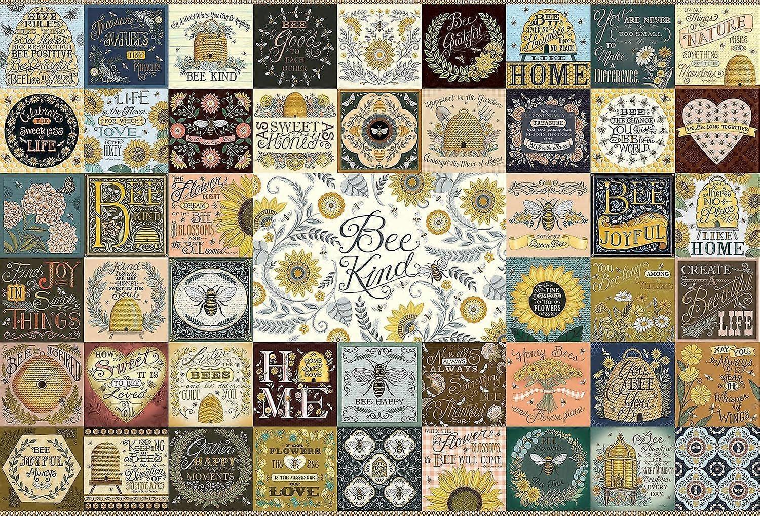 Bee Kind Jigsaw Puzzle VV421