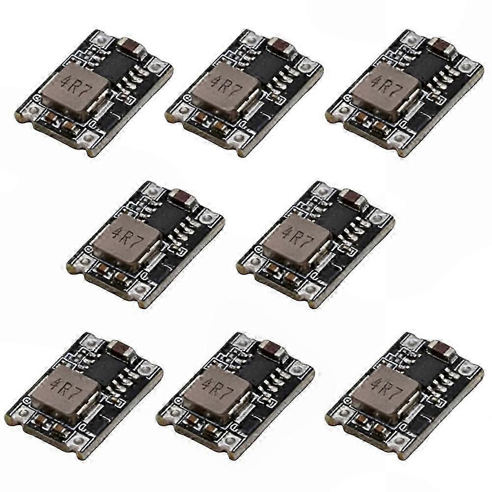 Mini DC-DC Step-Down Converter Modules, 8 Pack, 5V to 30V Input Voltage Range, Adjustable Output Voltage
