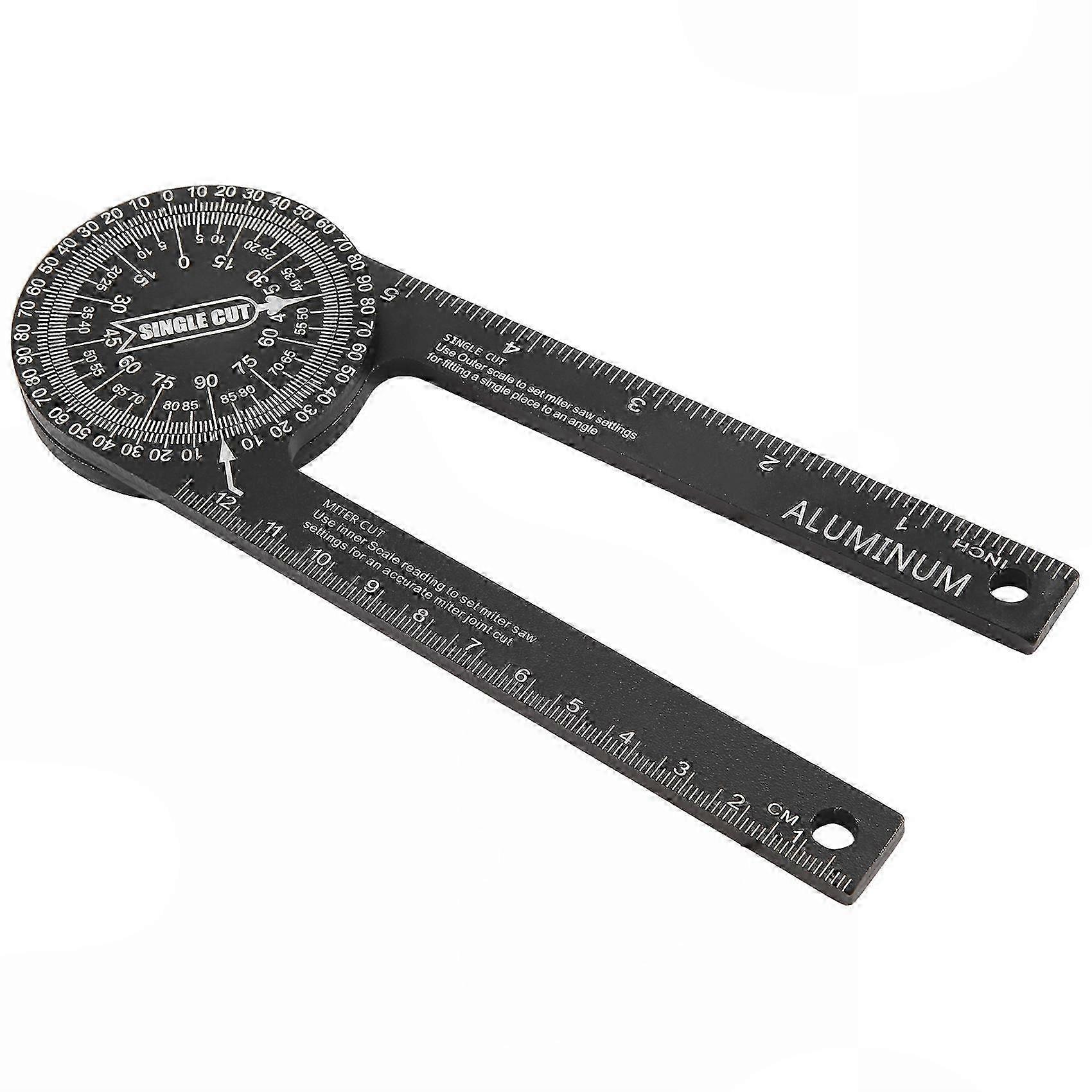 Precise 360 Degree Angle Tracking: Digital Protractor Ruler & Inclinometer Miter Saw Angle Measuring Tool
