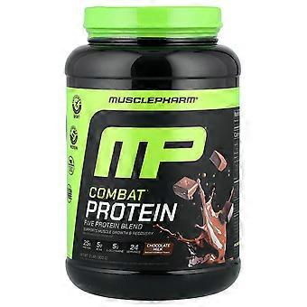 MusclePharm, Combat® Protein Powder, Mleko czekoladowe, 900 g