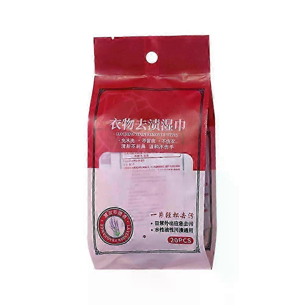Stain-Removal Wet Wipes For Clothes