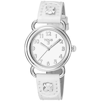 R.tous baby bear ss bl. Analog Quartz Women's Watch with Cowhide Bracelet 500350175