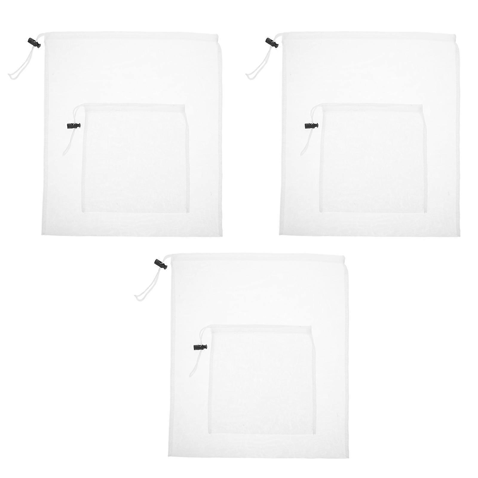 Reusable Coffee Filter Bags for Brewing Tea with Drawstring 6Pcs Set