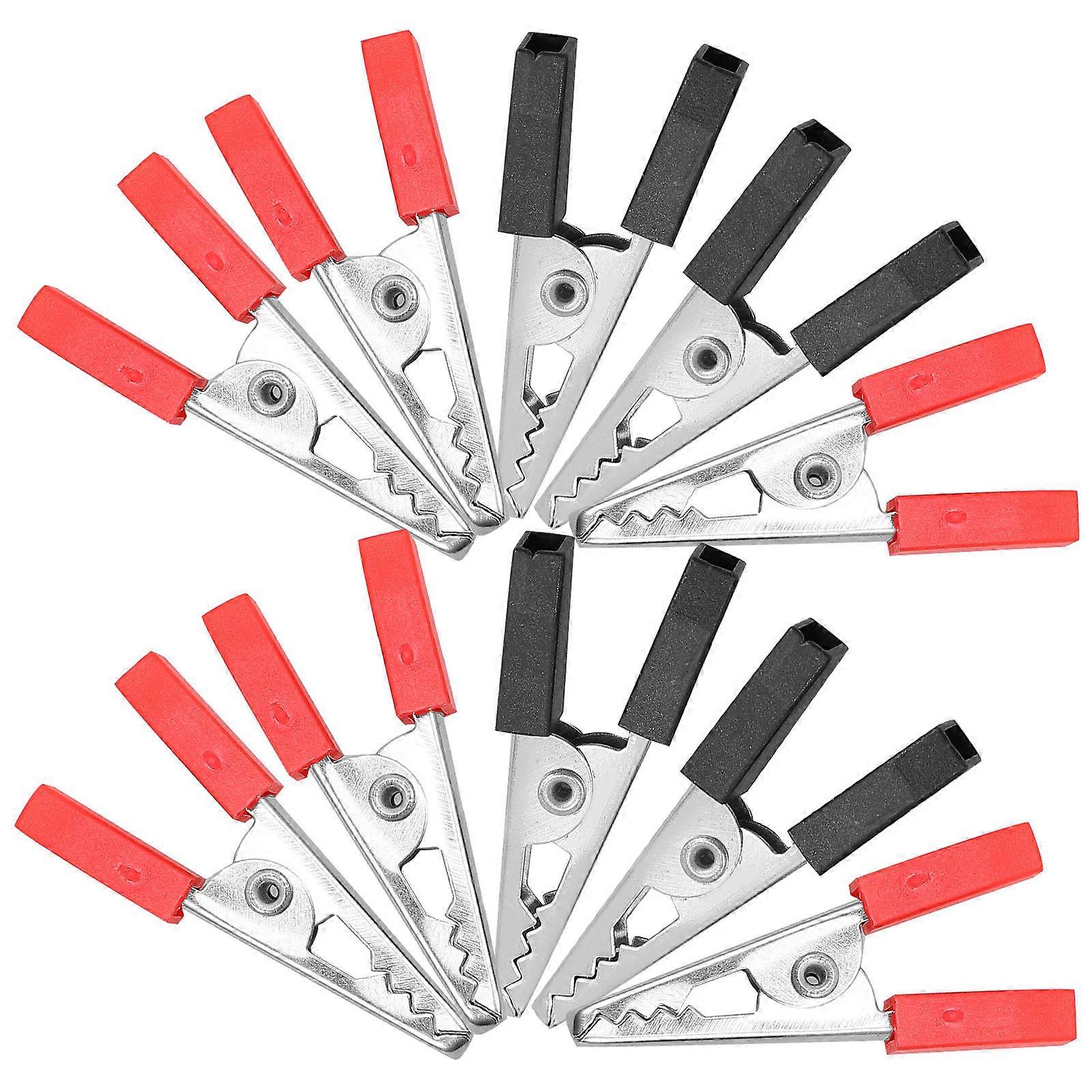 Metal Clips Electrical Test Clamps for Safe Electrical Testing 100Pcs