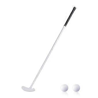 Golfputter, bærbar, justerbar golf-træningskølle til indendørs og udendørs brug.