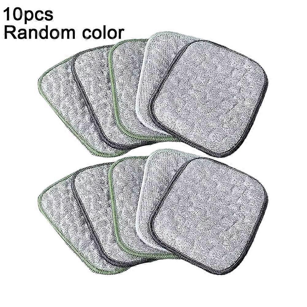 Soft Absorbent Cotton Dish Cloths 10 Pack