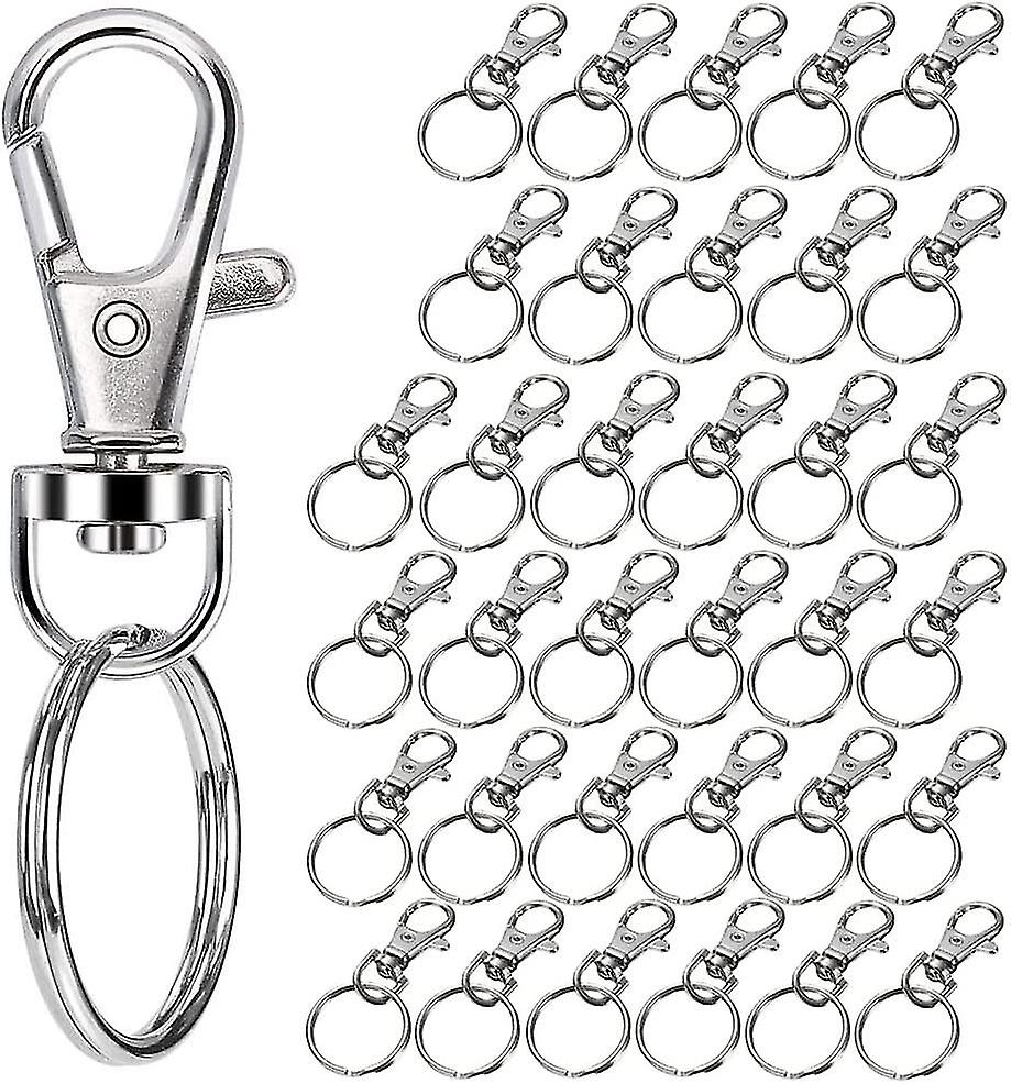 25pcs Small Detachable Twist Locks, Snap Hooks With Twist Lock