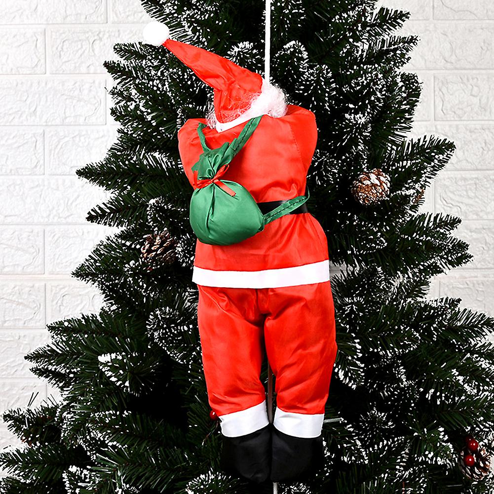 Santa klättring repstegar Uppblåsbar härlig Climing Santa Doll för inomhus utomhus