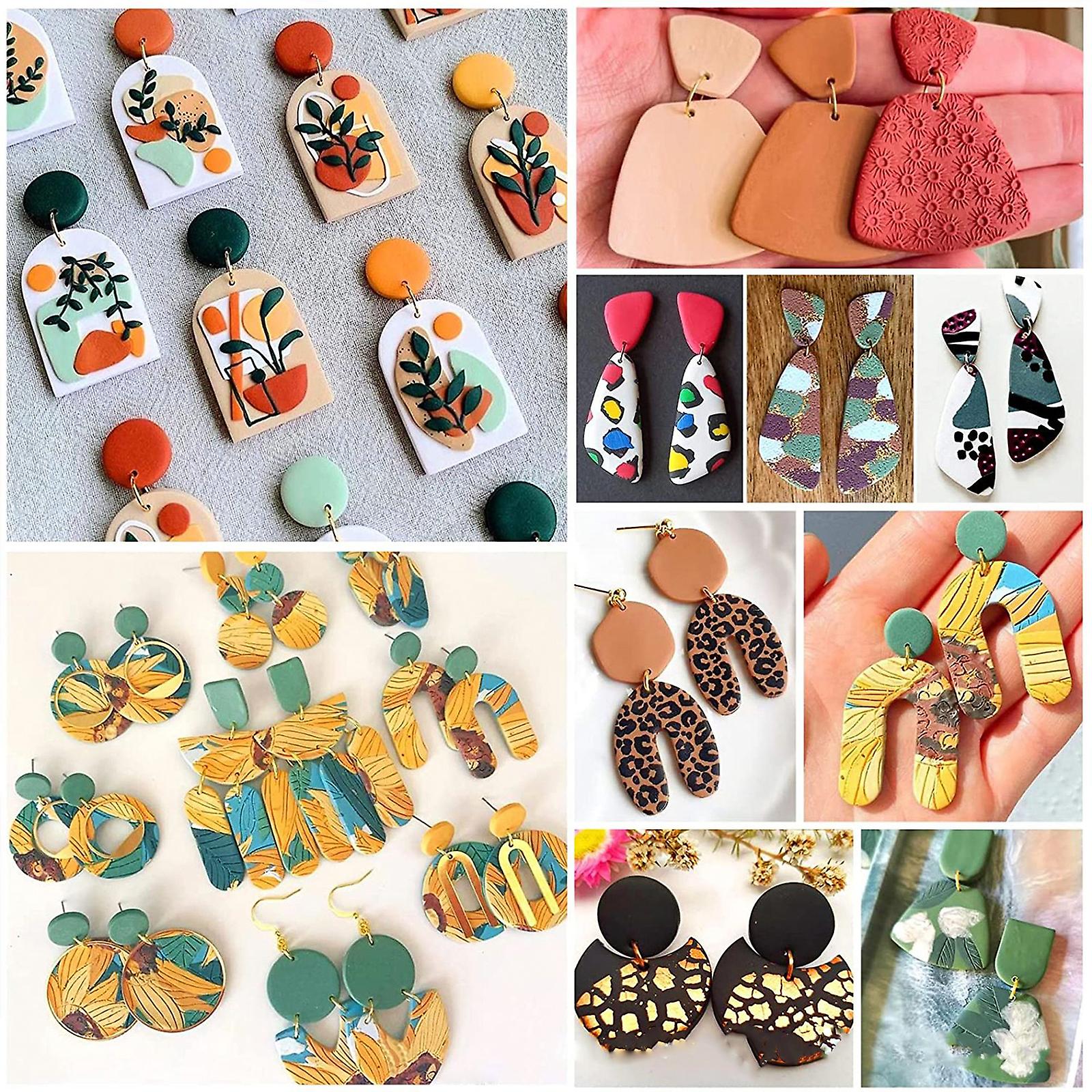 Náušnice DIY Polymer Clay Cutters